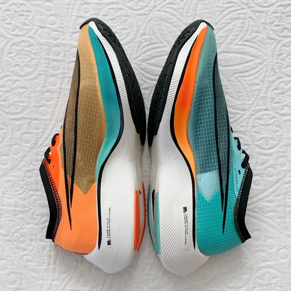 Nike ZoomX Vaporfly Next% Racing Shoes, Ekiden‎ (M's 7, W's 8.5) Sydney Sweeney